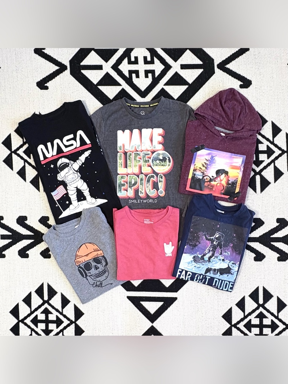 Boys Bundle of Graphic Tees XL